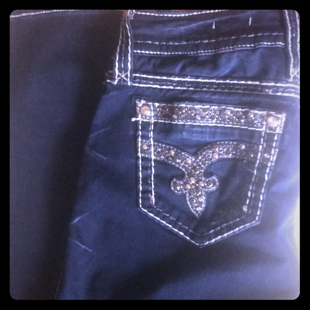 Rock Revival skinny size 27 sherry
